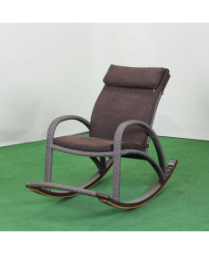 Крісло‑гойдалка Greengard Козак, сіро-коричневе