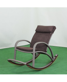 Крісло‑гойдалка Greengard Козак, сіро-коричневе