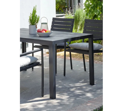 Стіл Jumi Garden 150, чорний Стіл Jumi Garden 150, чорний