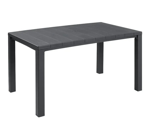 Стіл садовий Keter Julie 147 х 90 см, графіт