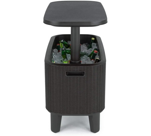 Стіл-холодильник Keter Bevy Bar, графіт