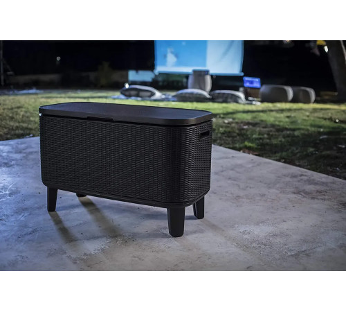 Стіл-холодильник Keter Bevy Bar, коричневий