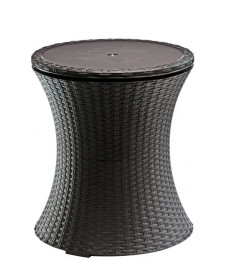 Стіл-холодильник Keter Cool Bar Rattan, коричневий