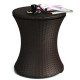 Стіл-холодильник Keter Cool Bar Rattan, коричневий
