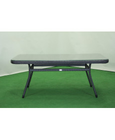 Стіл садовий Greengard Крістал, чорний