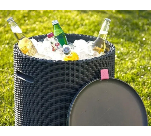 Стіл-холодильник Keter Cool Stool, графіт