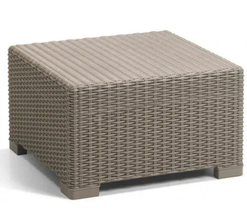 Стіл садовий Keter California, 68 х 68 см - капучино