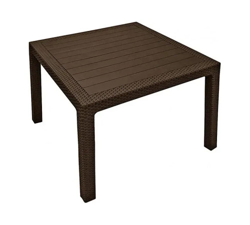 Стіл садовий Keter Melody Quartet 95 x 95 см, коричневий