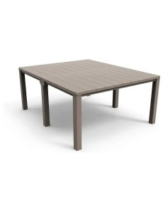 Стіл садовий подвійний Keter Julie Double 295 х 90 см, капучино