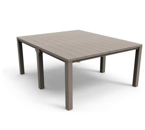 Стіл садовий подвійний Keter Julie Double 295 х 90 см, капучино