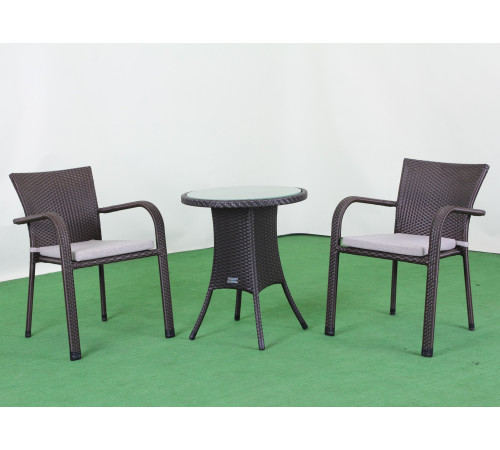 Стіл садовий Greengard Терра Ст-7.60-5, коричневий