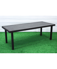 Стіл садовий Greengard Верона Ст-10.220.92, коричнево-сірий