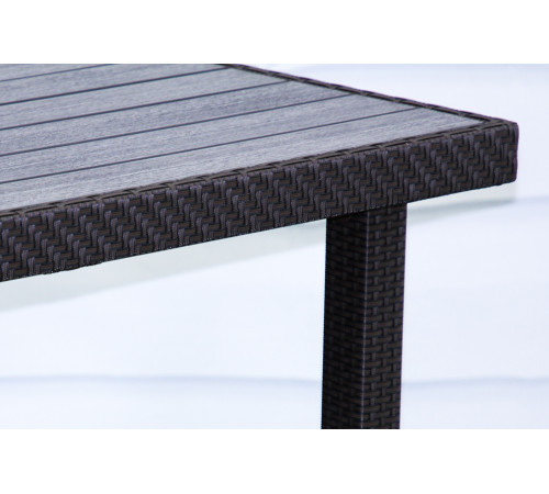 Стіл садовий Greengard Верона Ст-10.220.92, коричнево-сірий