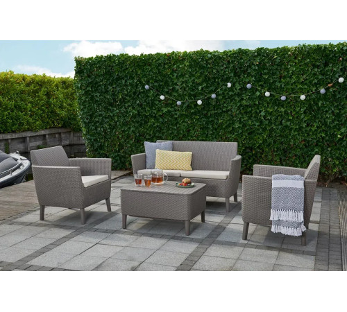 Стіл-скриня Keter Salemo 76 х 56 см, капучино