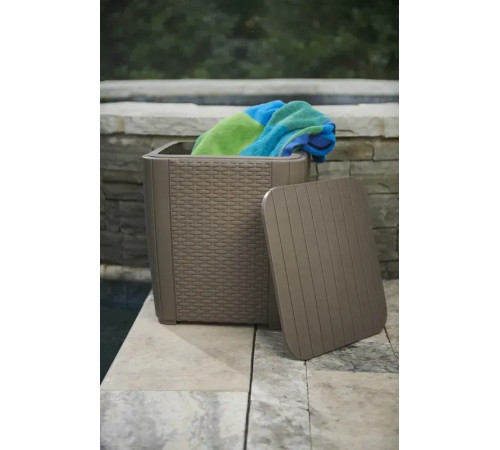 Стіл-скриня Keter Luzon 39 х 39 см, капучино