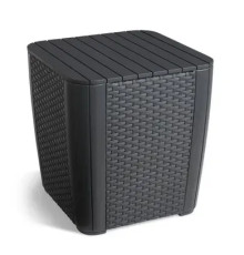 Стіл-скриня Keter Luzon 39 х 39 см, графіт