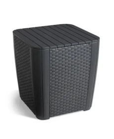 Стіл-скриня Keter Luzon 39 х 39 см, графіт