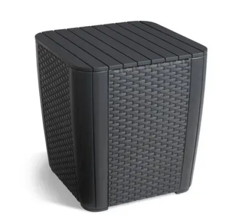 Стіл-скриня Keter Luzon 39 х 39 см, графіт