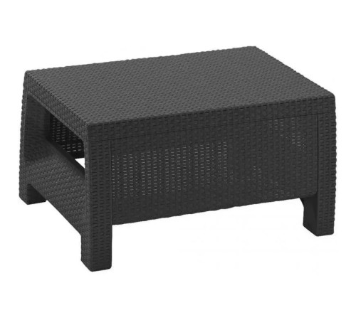Стіл садовий Keter Corfu II 77 x 57 см, графіт