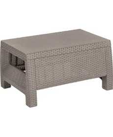 Стіл садовий Keter Corfu II 77 x 57 см, капучино