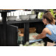 Стіл для барбекю Keter Unity Chef 415 л, графіт