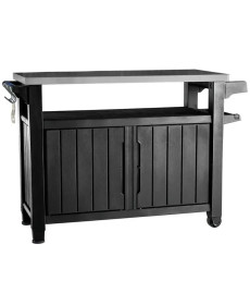 Стіл для  барбекю Keter Unity XL 207 л, графіт