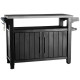Стіл для барбекю Keter Unity XL 207 л, графіт