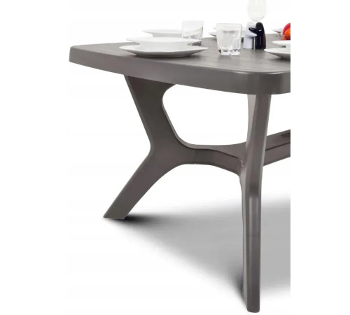 Стіл садовий Keter Baltimore 170 х 100 см, капучино