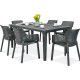Стіл садовий Keter Futura 165 х 95 см, графіт