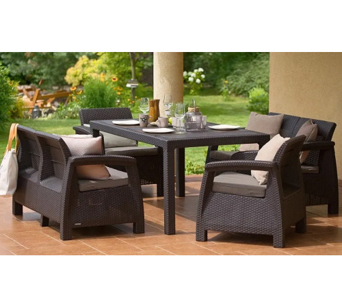 Стіл садовий Keter Melody 160 х 94 см, коричневий