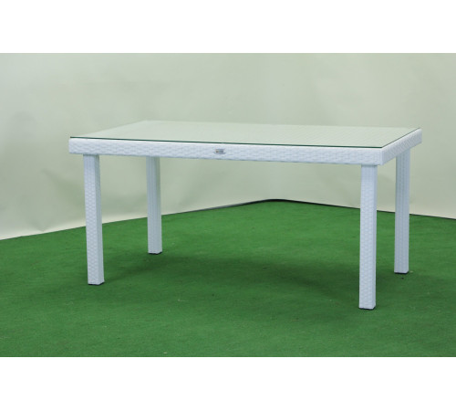 Стіл садовий Greengard Вермонт 160 Ст-2.160.90, білий