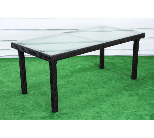 Стіл садовий Greengard Вермонт 200 Ст-2.200.90, коричневий