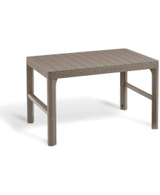 Стіл садовий розкладний Keter Lyon 116 х 71 см, капучино