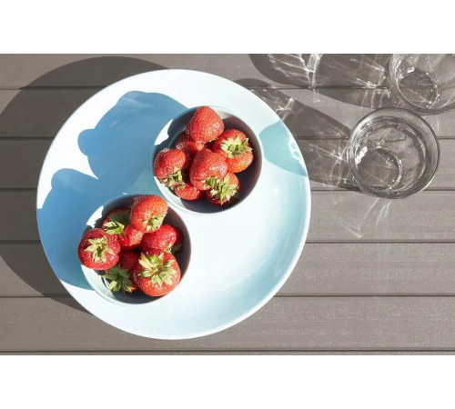 Стіл садовий розкладний Keter Lyon 116 х 71 см, капучино