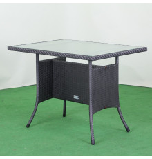 Стіл садовий Greengard Комфорт 100 Ст-1.100.75, чорний