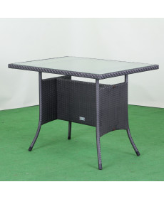 Стіл садовий Greengard&nbsp;Комфорт 100 Ст-1.100.75, чорний