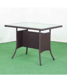 Стіл садовий Greengard Комфорт 100 Ст-1.100.75-2, коричневий