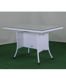 Стіл садовий Greengard Комфорт 100 Ст-1.100.75-5, білий