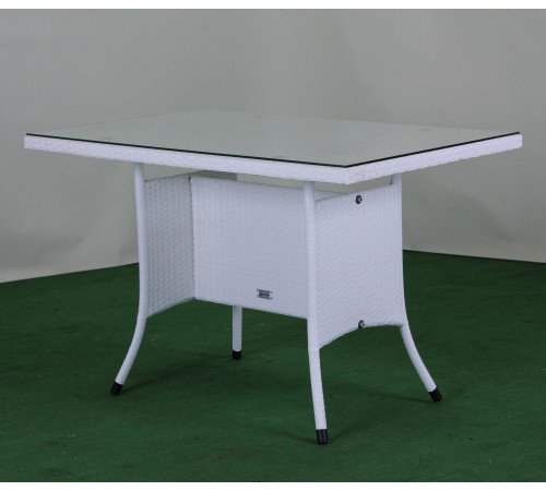 Стіл садовий Greengard Комфорт 100 Ст-1.100.75-5, білий