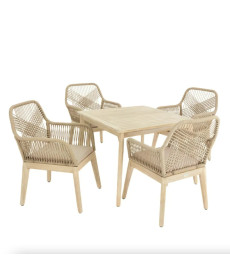 Комплект меблів Di Volio Tarato 4-місний, бежевий