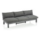 Диван садовий KETTLER COMFORT 3-місний, сірий