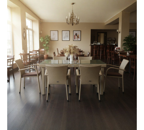 Комплект садових меблів Greengard Вермонт 160, бежевий