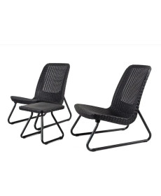 Комплект меблів Keter Rio 2-місний, графіт