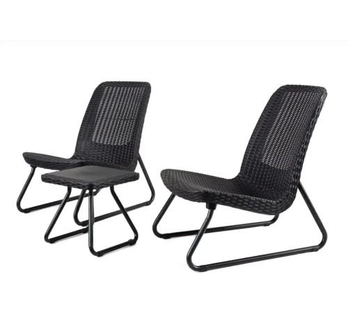 Комплект меблів Keter Rio 2-місний, графіт