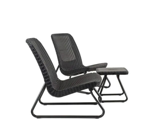 Комплект меблів Keter Rio 2-місний, графіт