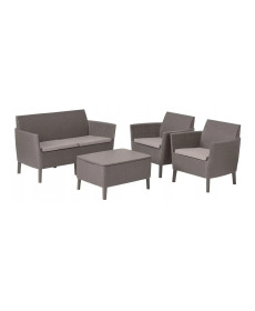 Комплект меблів Keter Salemo 4-місний, капучино