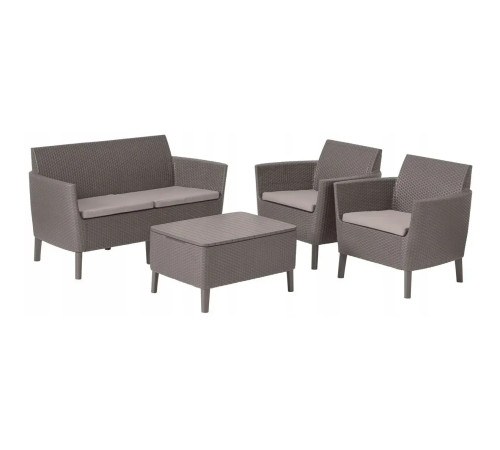 Комплект меблів Keter Salemo 4-місний, капучино