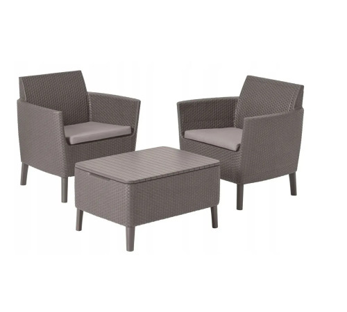 Комплект меблів Keter Salemo 4-місний, капучино