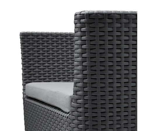 Комплект меблів Keter Salemo 4-місний, графіт