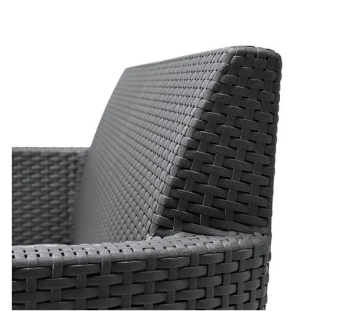 Комплект меблів Keter Salemo 4-місний, графіт